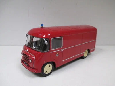 CITROEN U23 HEULIEZ POMPIERS Fourgon Tolé par HACHETTE au 1/43 - Photo 1/4
