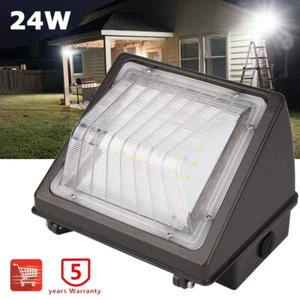 Commercial 24W Led Wall Pack Lights Fixture Outdoor Led Security Flood Light - Picture 1 of 12