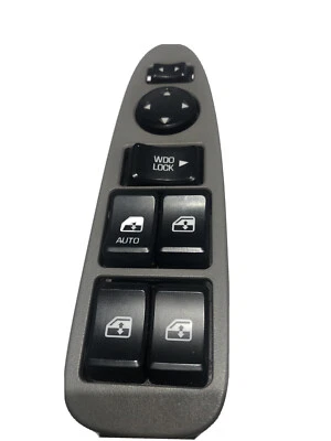 Interruptor de ventana maestro Buick Rendezvous Driver 2002-2007 control izquierdo gris oscuro Foto 1 de 3