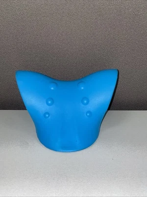Cervical Neck Traction Pillow Massager Chiropractic Pain Relief Stretcher - Image 1 of 4