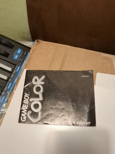 Nintendo Game Boy Color Instruction Booklet/Manual - Picture 1 of 3