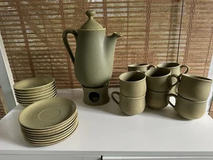 Juego de cafetera de gres moderno SHUNGYO MID CENTURY 27 piezas salvia - Imagen 1 de 5