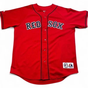 Vintage majestic Boston Red Sox Matsuzaka embroidered MLB baseball jersey large - Picture 1 of 7