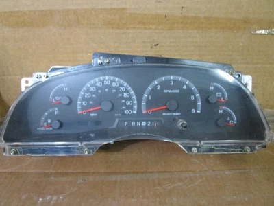 99 1999 Ford F150 F-150 Speedometer Instrument Cluster Unknown Miles Speedo - Image 1 of 2