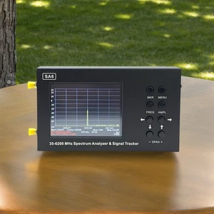 35-6200MHz RF Spectrum Analyzer 3.2inch Screen Spectrum Signal Genertor - Picture 1 of 9