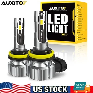 80000LM H11 LED Headlight Bulb Low Beam Conversion Kit White Super Bright 6500K - Picture 1 of 12