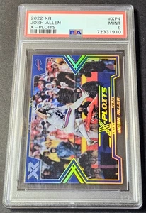 2022 Panini XR X-Ploits Josh Allen SP Case Hit #XP-4 Buffalo Bills PSA 9 - Picture 1 of 2