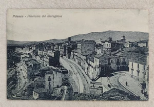 cartolina potenza panorama muraglione viaggiata 1931 formato piccolo - Picture 1 of 14