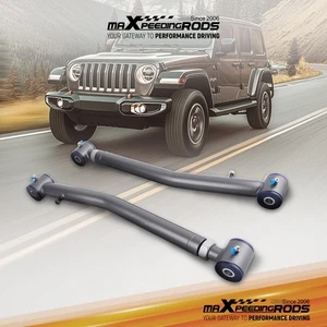 2x Brazos de control inferiores delanteros ajustables para Jeep Wrangler JL JLU Gladiator 2018+ - Imagen 1 de 18