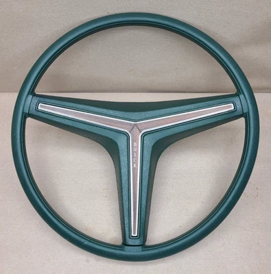Volante Buick 71-73 verde de fábrica OEM 3 radios 72 Riviera 1971 1972 1973 Foto 1 de 4