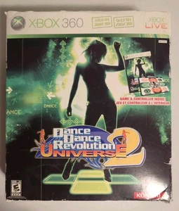 XBox 360 - DDR Universe 2 Game And Dance Mat Combo - Picture 1 of 3