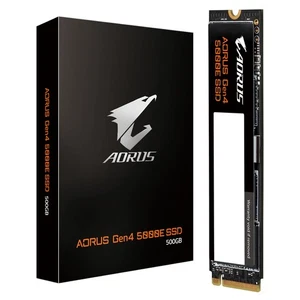 Gigabyte AORUS Gen4 5000E - SSD - 500 GB - intern - M.2 2280 - PCIe 4.0 x4 (NVMe - Bild 1 von 7