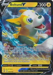 Holo Boltund V 067/192 ultra raro SWSH02: Rebel Clash - Imagen 1 de 1