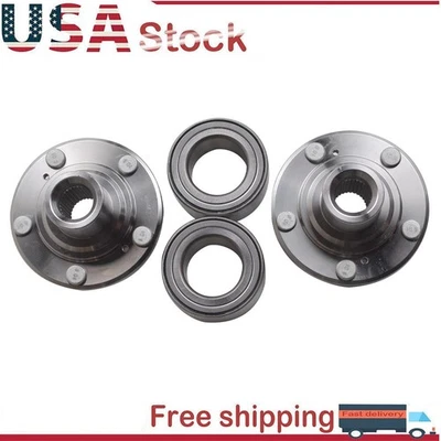 Conjunto de kit de buje y cojinete de rueda delantera Fit Honda Accord 2,4 L 3,5 L 2008-2012 Foto 1 de 4