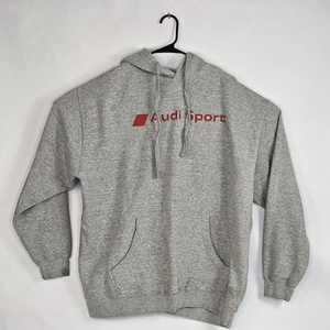 Sudadera con Capucha Gris Pullover Audi Sport Sudadera Pesada Para Hombre Talla L/XL (?) - Imagen 1 de 6