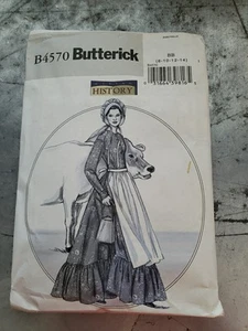 B4570 Butterick Making History Dress Pattern Uncut BB 8/12 - Bild 1 von 2