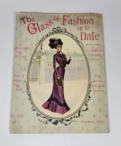 The Glass of Fashion, 1900 November, Butterick Publishing Co. Ltd., Vol 42 No 5. - Foto 1 di 4