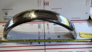 HODAKA REAR FENDER ACE 90 ACE 100 SUPER RAT DIRT SQUIRT WOMBAT STAINLESS STEEL  - Foto 1 di 13