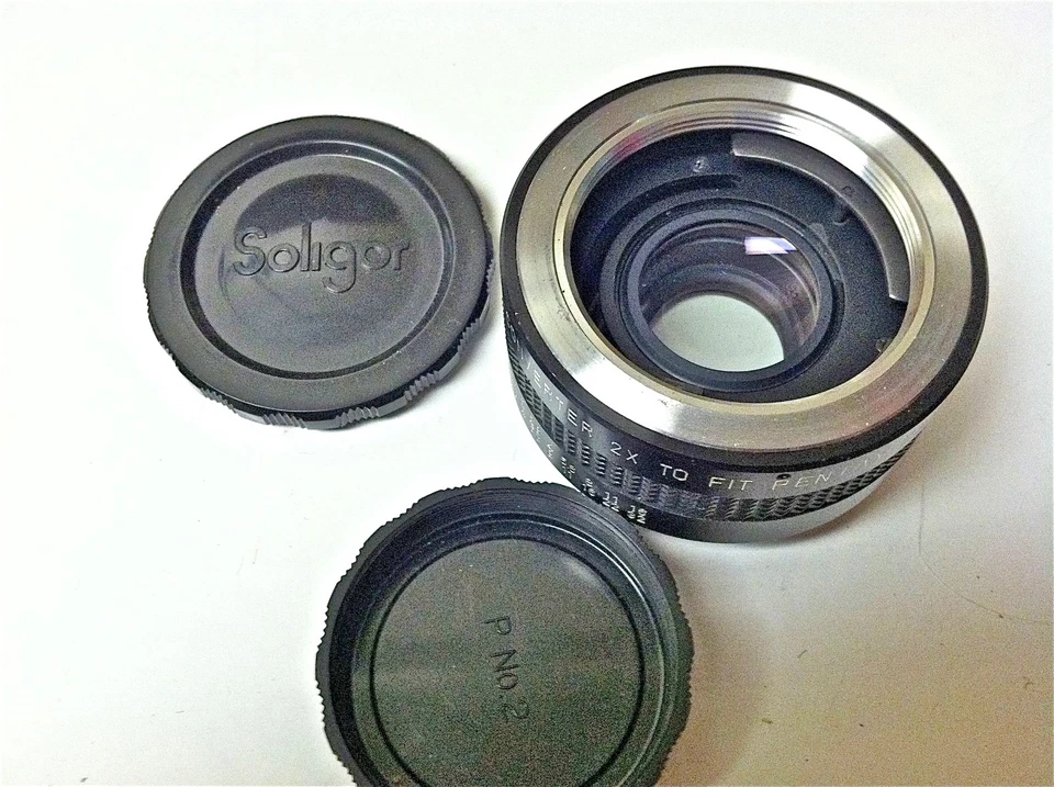 SOLIGOR AUTO TELE CONVERTIDOR 2X PARA LENTE PENTAX ES  Foto 1 de 1