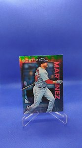 2020 Bowman Platinum #7 J.D. Martinez Boston Red Sox
