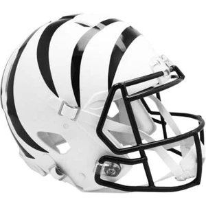 Cincinnati Bengals White Alternate Riddell Speed Authentic Football Helmet  - Picture 1 of 4
