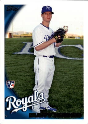 2010 Topps #524 Dusty Hughes   Rookie Kansas City Royals - Image 1 of 2