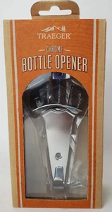 Traeger Bottle Opener Chrome Silver Signature Accessories Accessory Hook NEW  - Picture 1 of 6