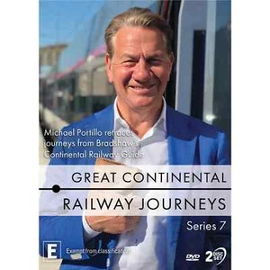Great Continental Railway Journeys - Series 7 DVD : NEW - Picture 1 of 1