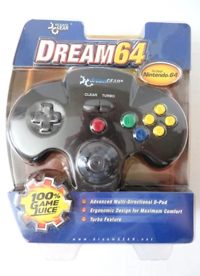 Dream Gear Dream 64 Controller For Nintendo 64 NEW - Image 1 of 3