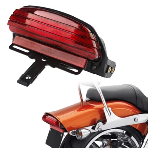 LED Tail Brake Light For Harley Davidson Dyna Fat Bob FXDF 06-2016 motor Fender - Imagen 1 de 9