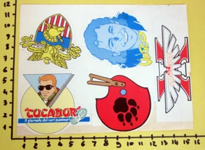 CUCADOR BLATT MIT 5 AUFKLEBERN STICKER VINTAGE NEU ORIGINAL - Bild 1 von 1