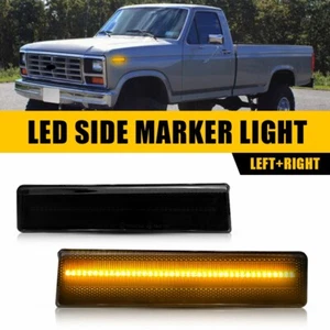 Luces LED laterales intermitentes delanteras para Ford Bronco F100 F150 F250 F350 1980-1986 - Imagen 1 de 13