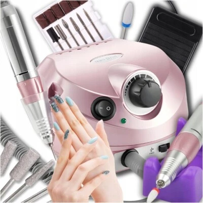 45000 U/min Elektrische Nagelfräser Nagelfeile Maniküre Profi Pediküre Set Bits - Bild 1 von 4