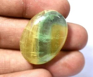 45.70 Ct Natural Multi-Color Brazilian Fluorite GGL Certified Amazing Gemstone - Picture 1 of 4