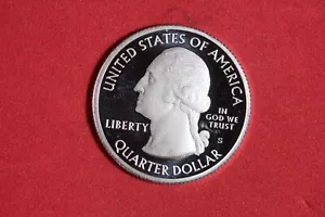2005 S SILVER PROOF MINNESOTA WASHINGTON QUARTER #K51535 - Picture 1 of 2