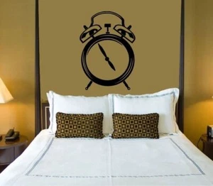 Wall Sticker Vinyl Decal Alarm Clock Sleep Nice Decor Bedrooms (ig1134) - Picture 1 of 3