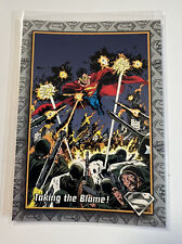 DC Comics Return of Superman Skybox 1993  Taking the Blame!  #52