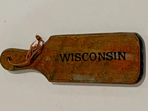 VINTAGE 1935 UNIVERSITY WISCONSIN GRIECHISCHE BRUDERSCHAFT PADDEL GAMMA LAMBDA - Bild 1 von 3