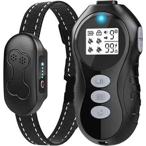 Multi Hundetrainingssystem wiederaufladbares und wasserdichtes Halsband und Fernbedienung - Bild 1 von 6