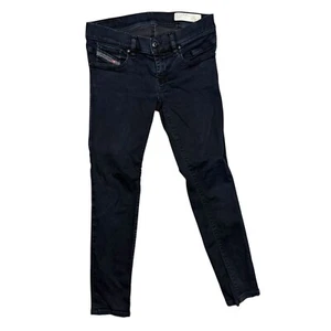 Jeans de mezclilla Diesel Industry Getlegg ajustados cintura baja hechos en Italia 28x27 - Imagen 1 de 9