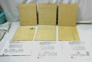 3 SETS--1992 DOLLHOUSE BUILD-A-FURNITURE & INSTRUCTIONS FOUR STAR (NEW OPENED) - Picture 1 of 13