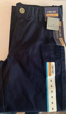 全新 Cherokee Ultimate 平底裤 男孩 尺寸 6 蓝色 — 第 1/3 张图片