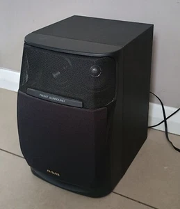 Single Black Wired Aiwa SX-FNV70L 6 Ohm Main and 16 Ohm Surround Speaker - Picture 1 of 4
