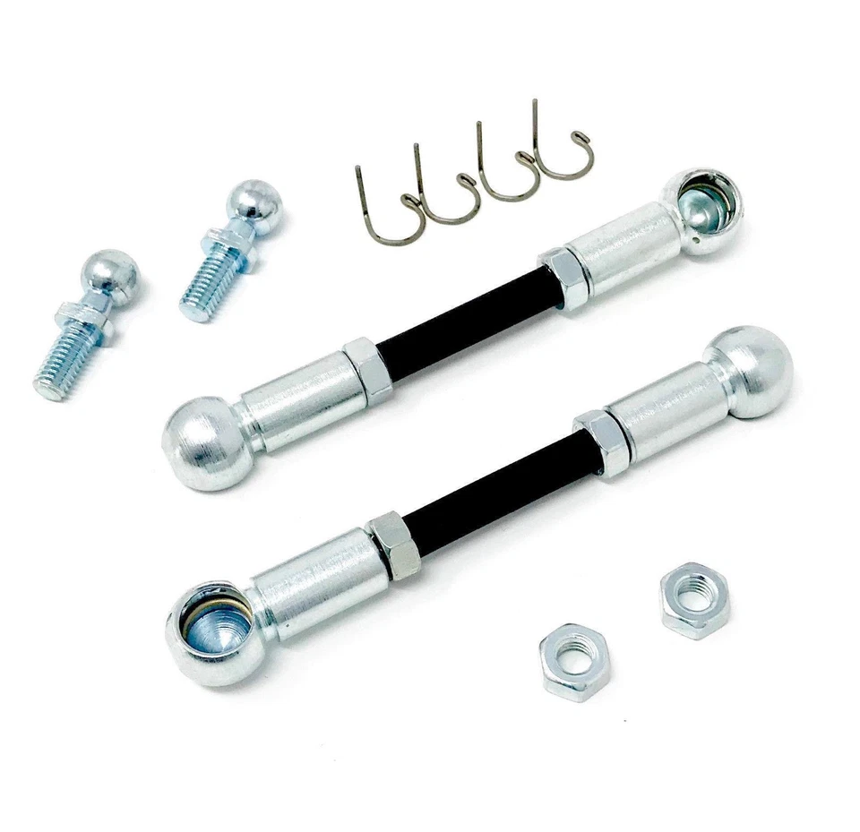 Tieferlegung passend für Mercedes S W220 Airmatic Luftfahrwerk Koppelstangen < - Bild 1 von 1