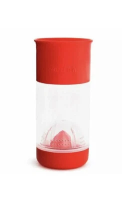 Munchkin Miracle 360 Obst Ei Tasse Kleinkinder 18m + wasserdicht 14oz rot
