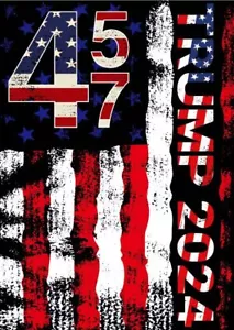 4th of July Garden Flag Double Sided Patriotic American Flag Yard Decor 12x18in - Picture 1 of 8
