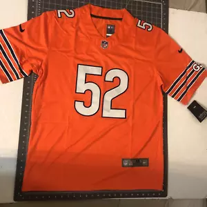 NIKE Chicago Bears Khalil Mack #52 NFL Players Jersey-Stitched Sz S & M DEFECT - Picture 1 of 12