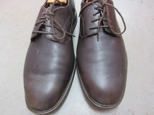 Mens Shoes - Mephisto Goodyear Welt Oxfords - Brown Size 9.5 Very Good Condition - Picture 1 of 5
