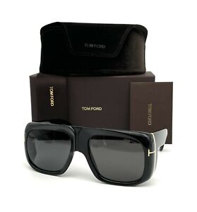 Tom Ford GINO FT0733 01A Black / Smoke 60mm Sunglasses TF0733