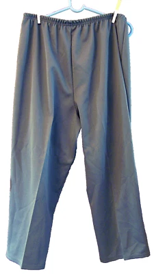 Calça feminina Haband tamanho 36 P cinza poliéster malha - Imagem 1 de 3